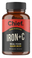 Chief Nutrition Iron C Supports Iron Levels Supplement