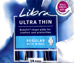 Libra ultra thin Regular with wings - Pads 14 issues