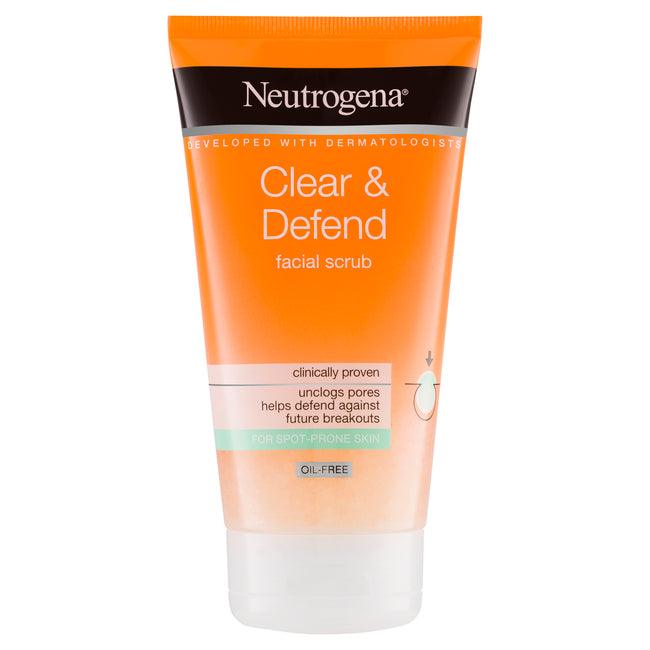 Neutrogena® Clear & Defend Daily Scrub 150mL - DominionRoadPharmacy