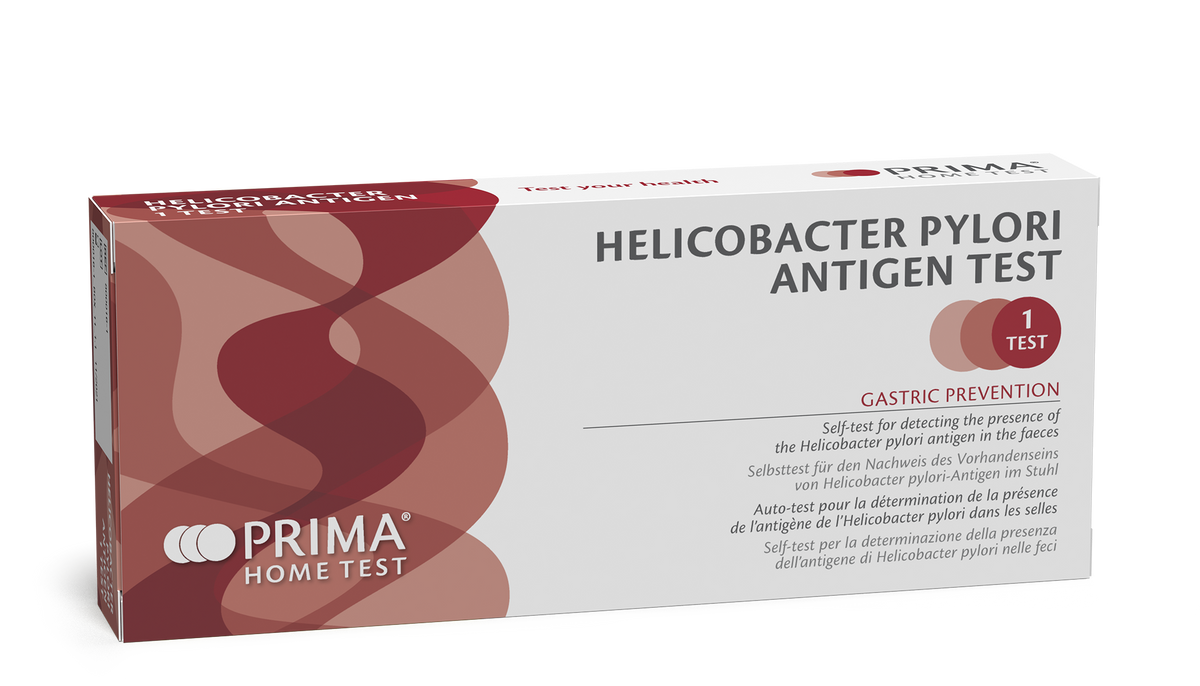 Prima Helicobacter Pylori Antigen Test Kit box