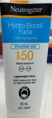 Neutrogena hydro boost gel SPF50