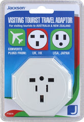Jackson Travel Adaptor, converts USA, UK & Japanese Plugs-PTA878 issues