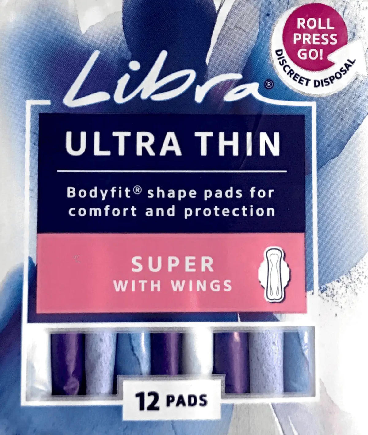 Libra Ultra thin super with wings - Pads 12 issues