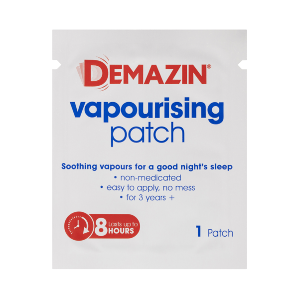 Demazin Vapourising 6 Patches allergy,cold,demazin,issues,kids,vapour pads