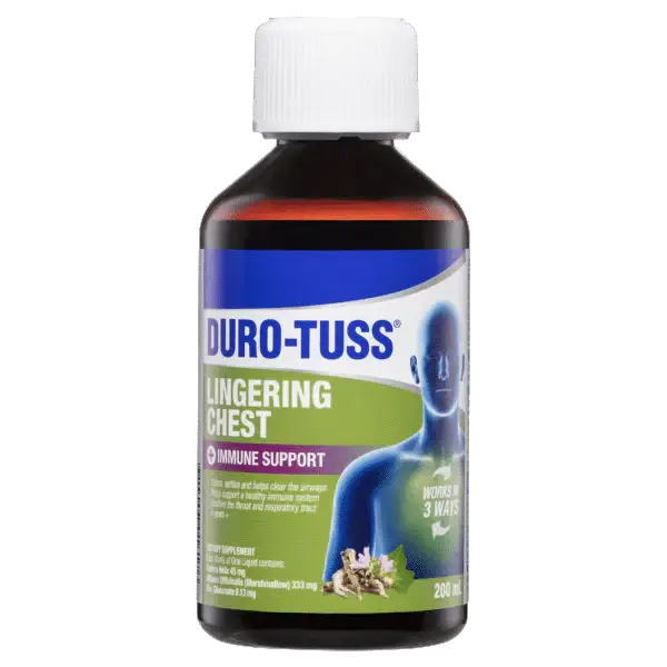 DURO-TUSS Lingering Chest + Immune Support 200ml DURO-TUSS Lingering Chest + Immune Support,durotuss,issues
