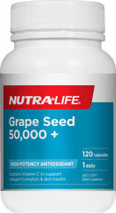 Nutralife Grape Seed 50,000 + 120 Capsules issues