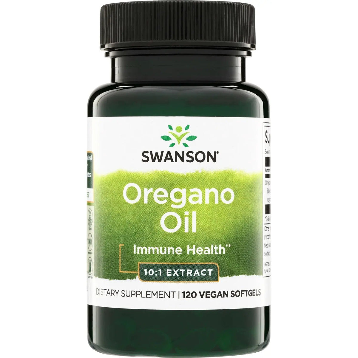 Swanson Oregano Oil 10:1 Extract 150mg 120 Vegan Softgels
