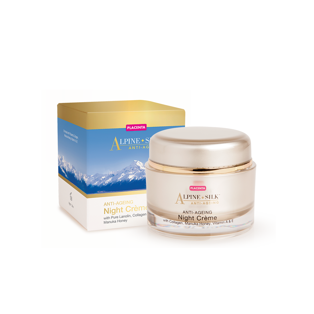 Alpine Silk Anti-Ageing Night Creme 50g
