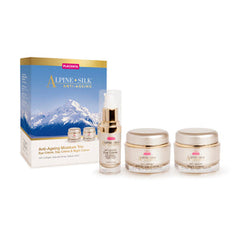 Alpine Silk Gift Pack Day Creme, Night Creme and Eye Creme