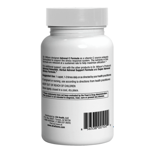 Dr Wilsons Adrenal C Formula 150 caplets Adrenal,Adrenal C Formula,Adrenal Support,vitamin c,vitamin C supplement,vitamin c tablets