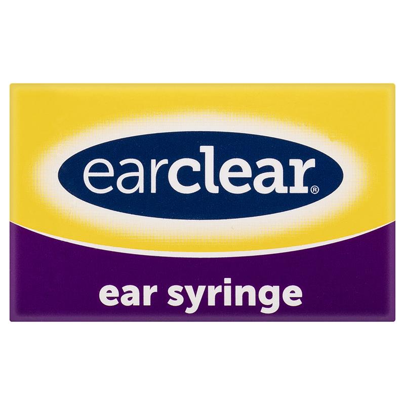 EarClear Ear Syringe Ear Syringe,ear wax blockage,Flared tip,issues,Reusable syringe,Suitable for hardened ear wax