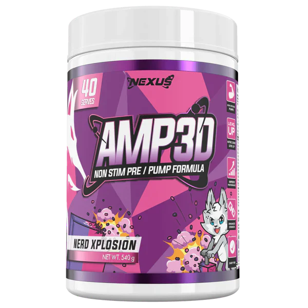 NEXUS AMP3D Non-Stim Pre Workout