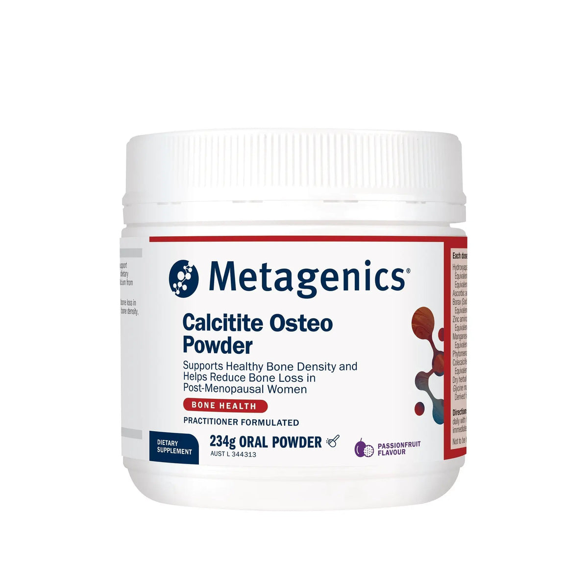 Calcitite Osteo Passionfruit 234g Powder