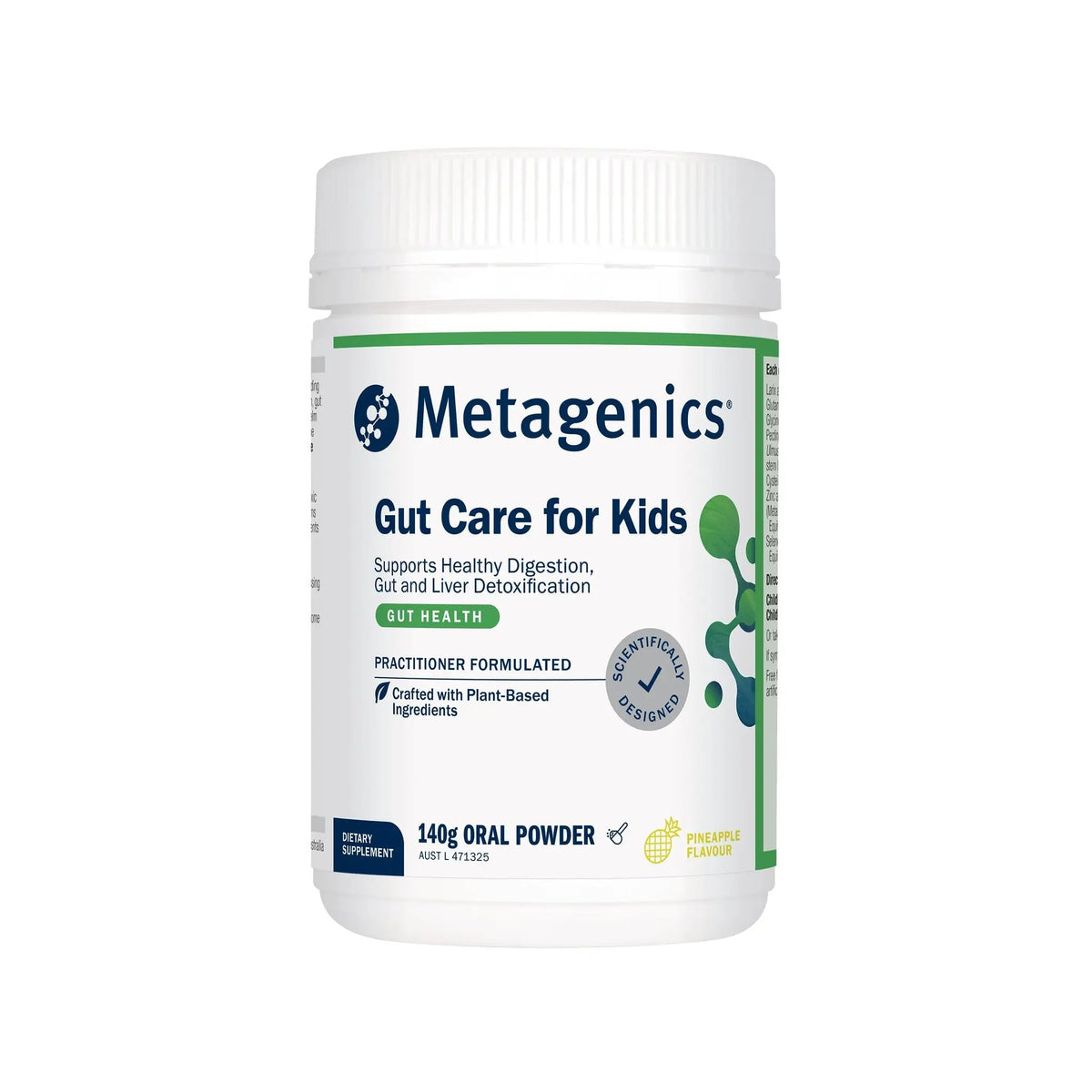 Gut Care for Kids Pineapple 140g Powder