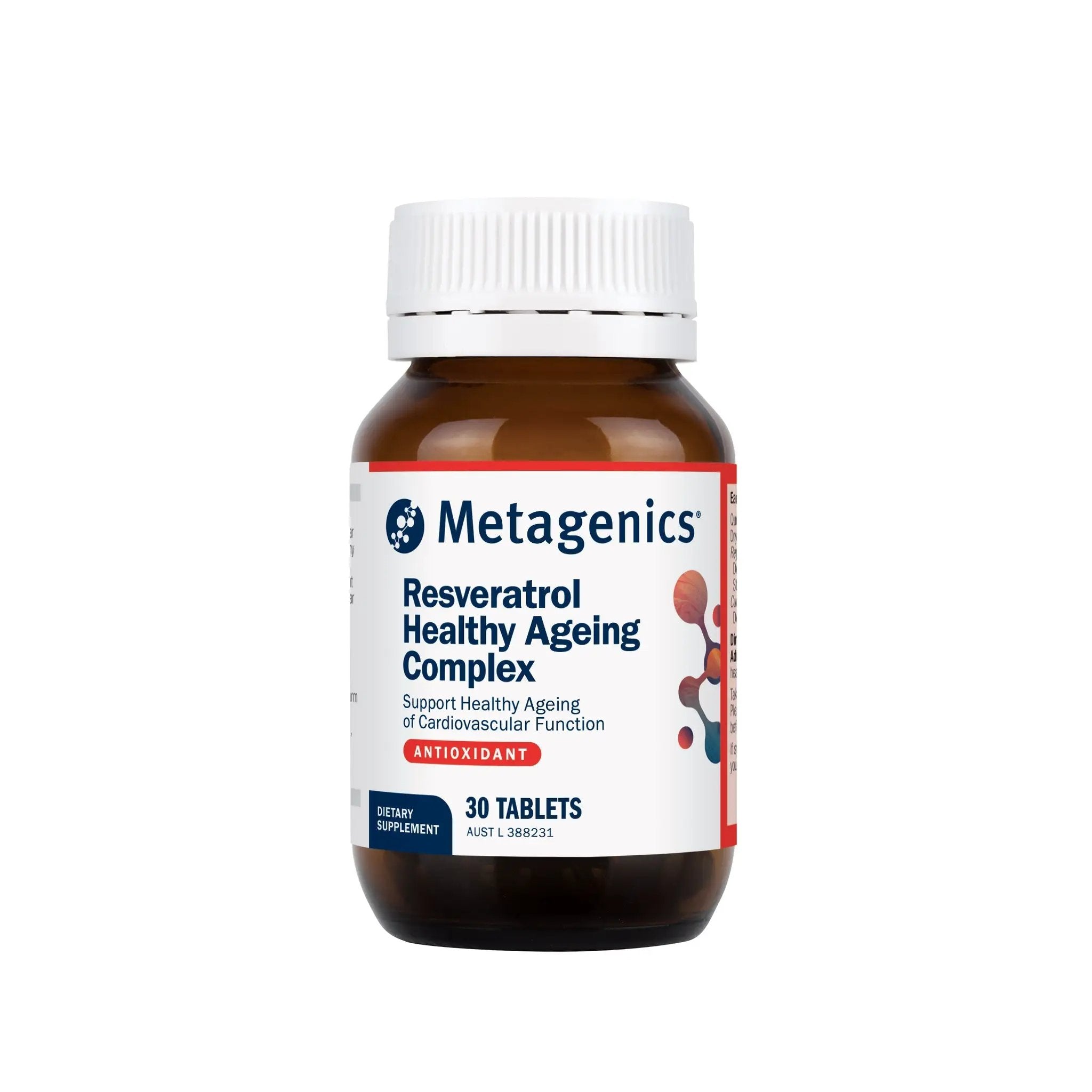 Resveratrol Healthy Ageing 30 Tablets