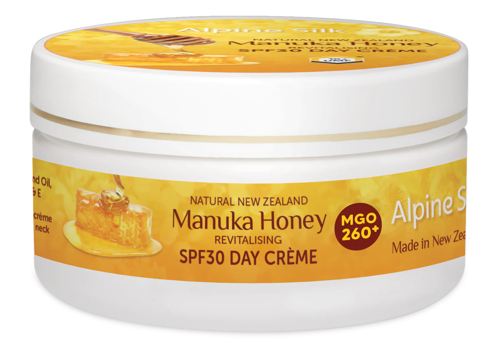 Alpine Silk Manuka Honey SPF30 Day Cream 100g