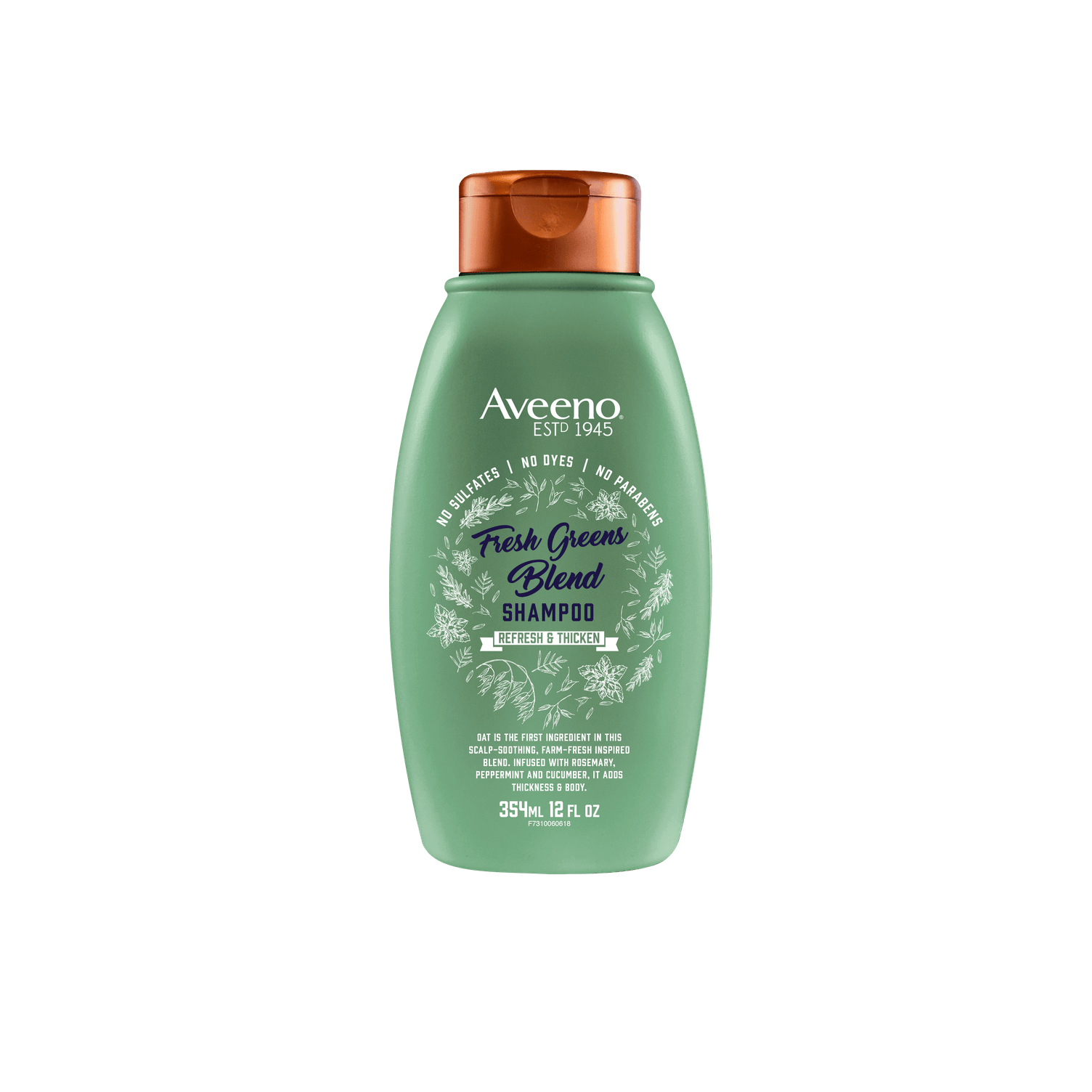 Aveeno Fresh Greens Blend Shampoo 354ml Aveeno Fresh Greens Blend Shampoo,GREEN SHAMPOO,GRREN SHAMPOO,haircare,issues,natural shampoo,shampoo,silky hair,volume
