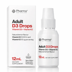 Phatma Adult D3 Drops Vitamin D3 And K2 Bone Health Supplement
