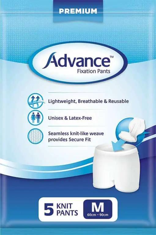Advance® Fixation Pants breathable seamless,can be washed,circular knitted stretchable,Fixation Pants,issues,Lightweight,Male Guards,reusable,Shaped Pads,Small Shaped Pads,soft on sensitive skin