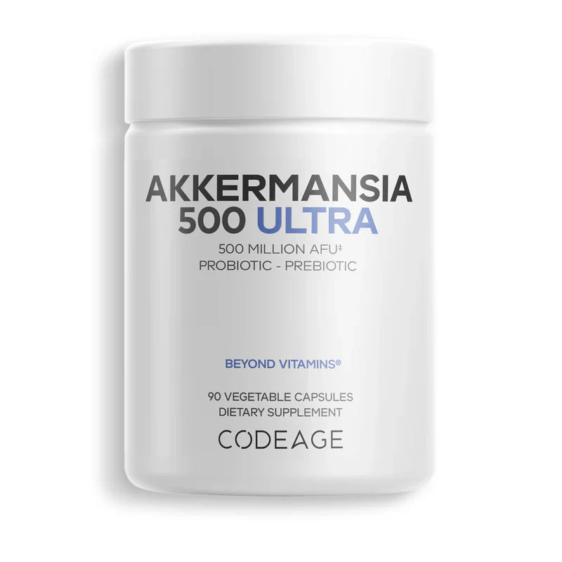 Codeage Akkermansia 500 Ultra Digestive Immune Support Probiotic Supplement 90 Capsules