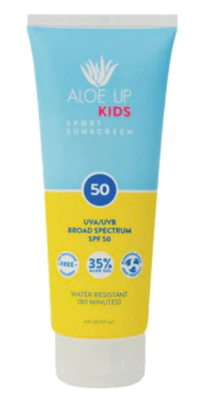 Aloe Up Kids Sunscreen Lotion SPF 50 - 177 ml Tube  - Sale ! Sale ! Sale !