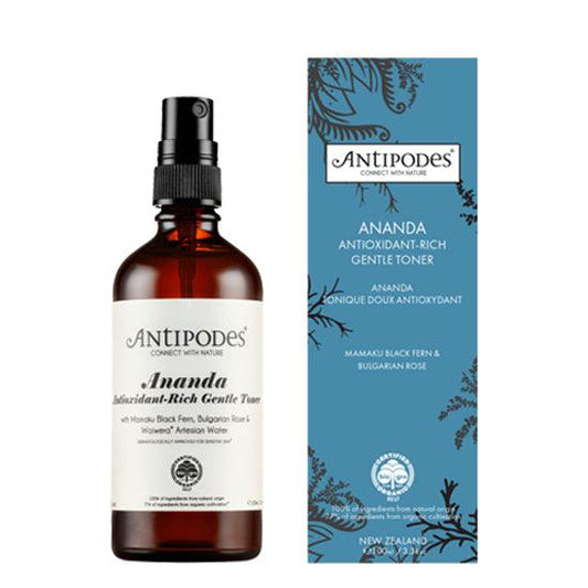 Antipodes Ananda Antioxidant Rich Toner 100ml High Strength Antioxidant Mild Toner / Lotion Available for pregnant women