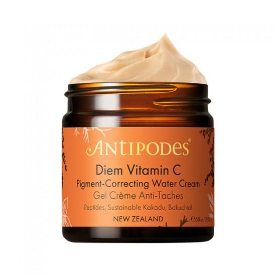 Antipodes Diem Vitamin C Pigment-Correcting Water Cream 60ml Antipodes Small Bulb Vitamin C Essence Gel 60ml