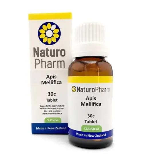 NaturoPharm Apis 30c Tablet After insect bite,Apis 30c,google,immune system,insect bite,issues,Supports Water balance