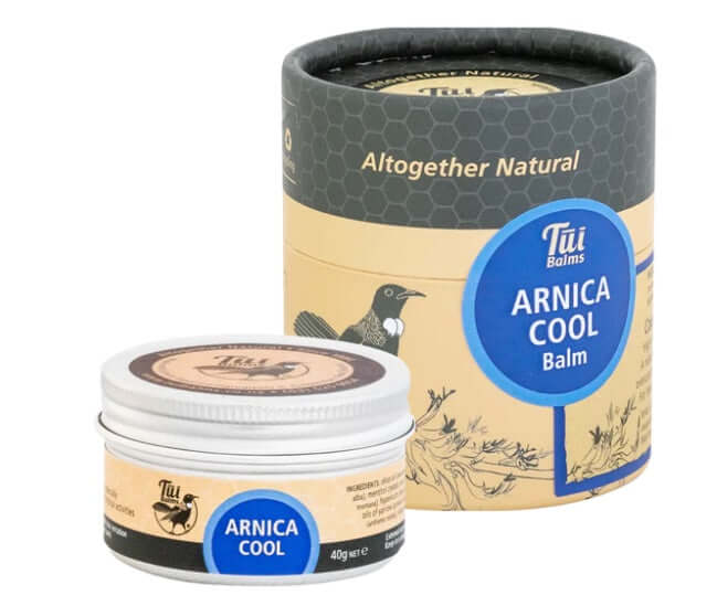 Tui Arnica Cool Balm - Higher Arnica Content after sporting,google,HIGHER ARNICA,issues,Natural inflammation relief,powerful Balm,TUI ARNICA COOL BALM