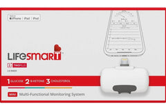 LifeSmart Mini Multi Meter & Test Strips Bundle (Cholesterol/Ketone/Glucose)