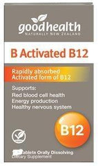 Good Health B Activated B12 60 tablets b activated b12,good health,good health activated vitamin b12,issues,vitamin b12 complex