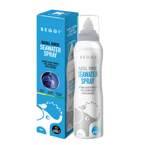 BEGGI Nasal Rinse Seawater Spray Adult 100ml issues