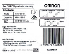 Omron AC adapter for Omron Blood Pressure Monitors