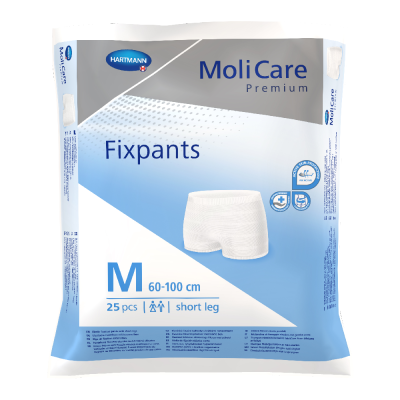 MoliCare Fixpants Short Leg 25 piece pack - 6 Pack