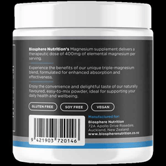 Biosphere Magnesium Powder 282g Mango Pineapple Flavour