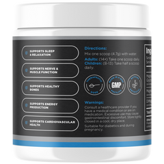 Biosphere Magnesium powder 282g, Lemon Lime Flavour - Formulated for optimal absorption