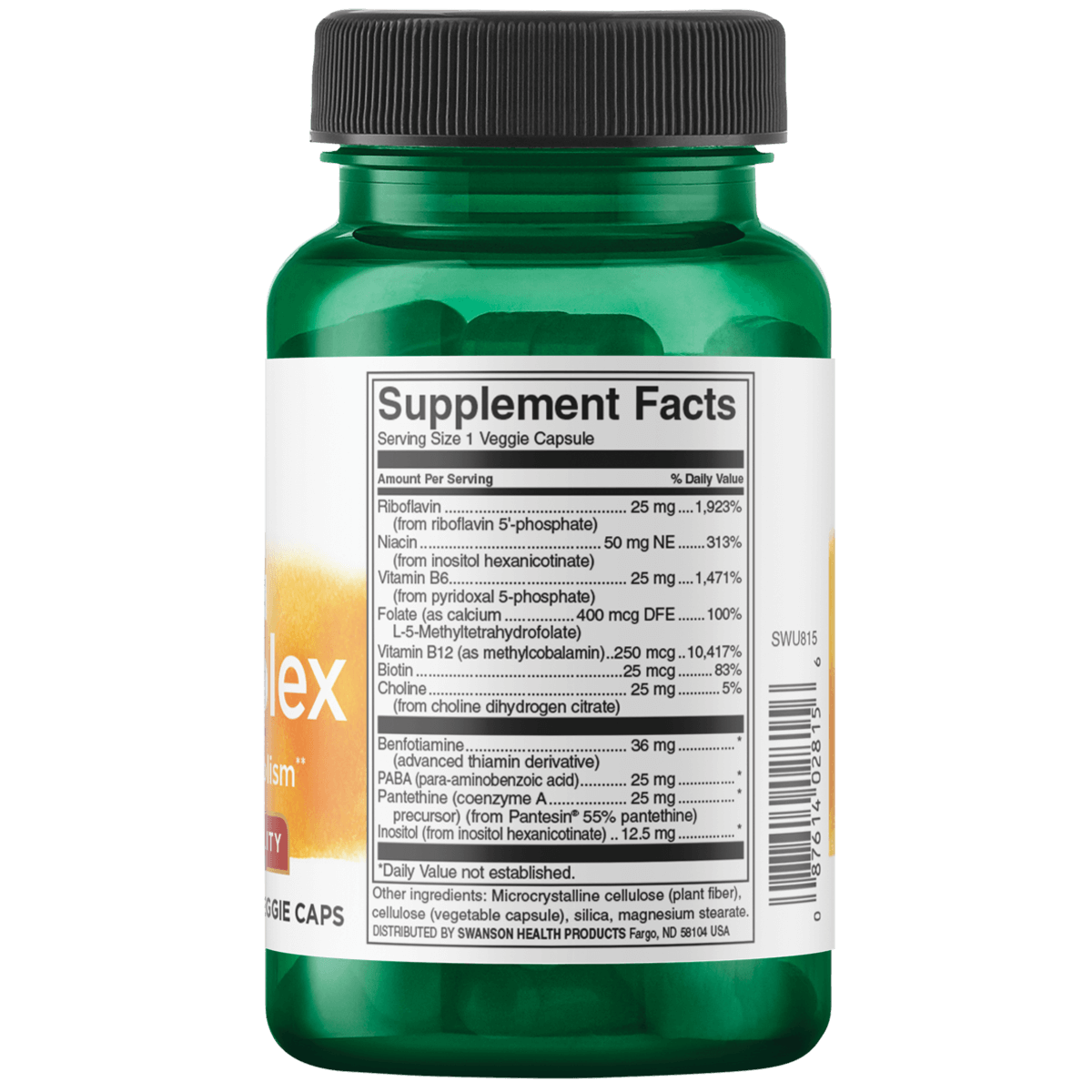 Swanson – B-Complex (Fully Activated) 60VC Accelerate Metabolism,Antioxidants Cardiovascular,Antioxidants Energy Minerals Vitamins,as well as cardiovascular,B-Complex,Balanced B-Complex,Black Ginger Extract,blood sugar,blood sugar balance,Blood Sugar Brai