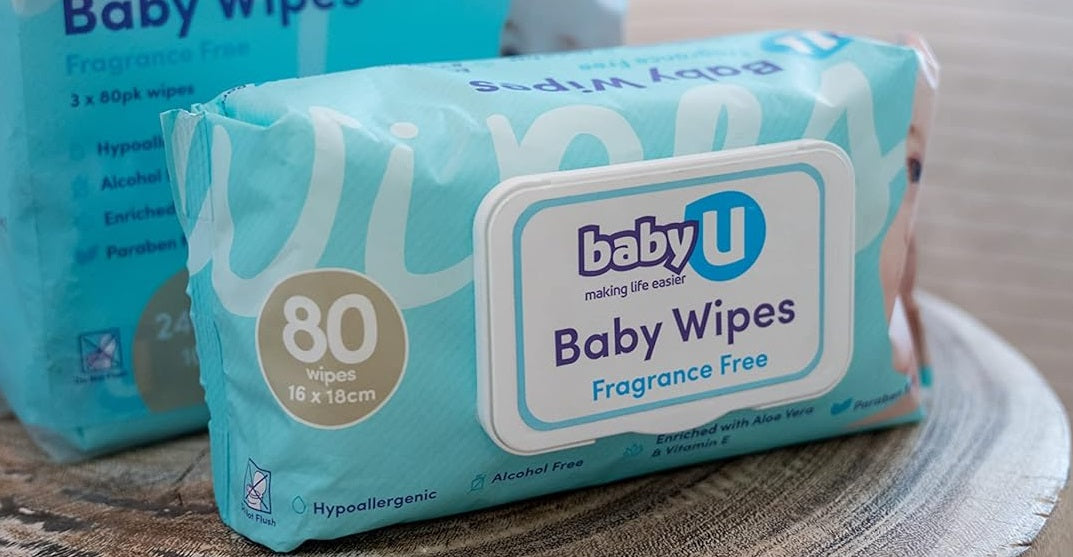 Baby U Baby Wipes Fragrance Free