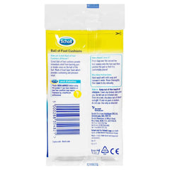 Scholl Ball of Foot Cushions ball of foot cushions,Clear gel,designed not to slip in shoe,discreet design,Feet Cushions,Feet Heel Cushions,Fits comfortably,Fits comfortably in Shoes,GelActiv technology,Heel Cushions,issues,No slip in shoe,No-slip technolo