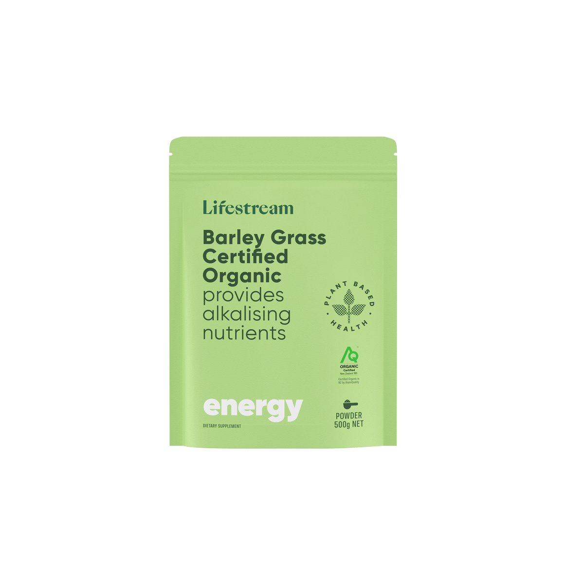 Lifestream Barley Grass Certified Organic Powder 500g