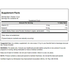 Swanson – Barley Grass Juice powder – Organic 90G Barley Grass Juice powder,bone,boost energy production,cardiovascular health,Cellular Energy Production,Chlorophyll,cholesterol,cholesterol levels,Creatine,Creatine Kre-Alkalyn,Creatine Monohydrate,detox,d