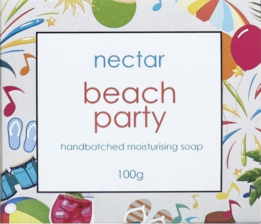 Nectar Beach Party Moisturising Soap Bar 100g