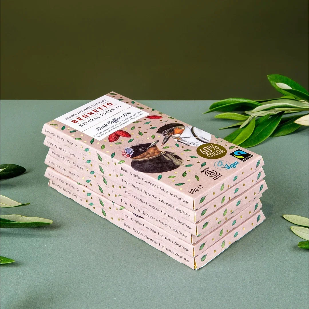 Bennetto 60% Dark Coffee Chocolate 80g image 3