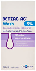 Benzac AC Wash 5% 200ml