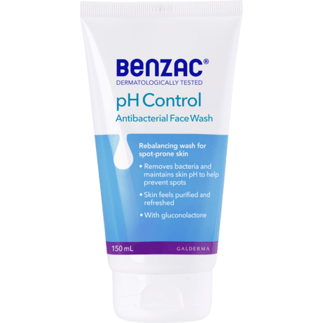 Benzac pH Control Antibacterial Wash 150ml - DominionRoadPharmacy