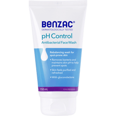 Benzac pH Control Antibacterial Wash 150ml - DominionRoadPharmacy