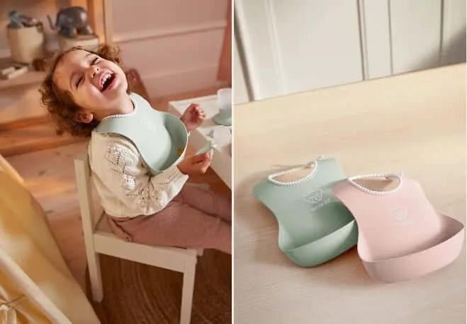 Soft Bib 2pk Powder Green/Pink issues,Soft Bib 2pk Powder Green/Pink
