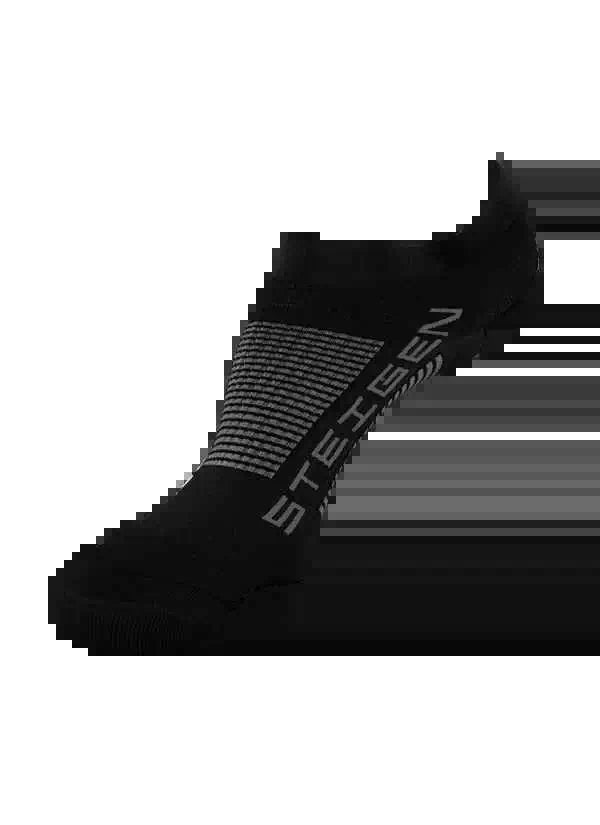 Steigen High Performance Socks - Zero Length Airflow top mesh,Arch supports,Forefoot pad for comfort and durability,Lightweight fabric for fast moisture transfer and breathability