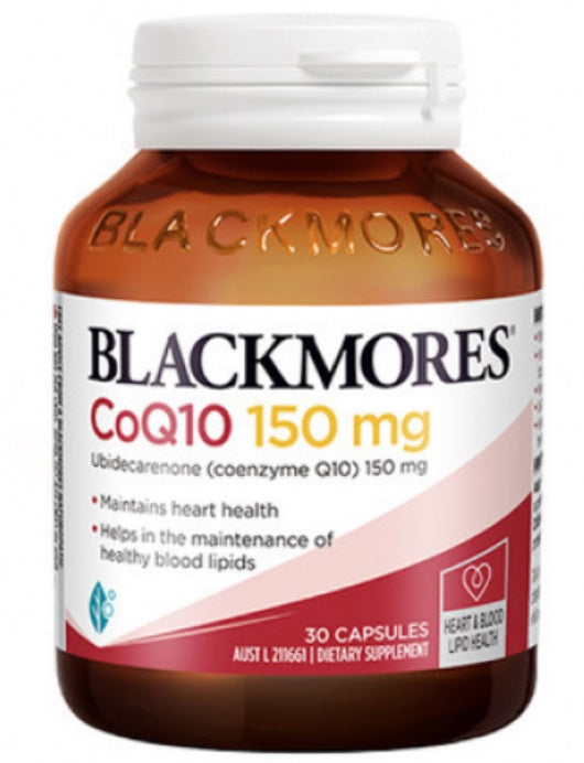 Blackmores CoQ10 150mg 30c Preliminary CoQ10 150mg 30 capsules