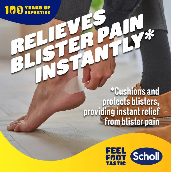 Scholl Blister Plasters Hydrocolloid Large